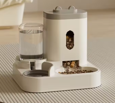 2-in-1 gravity pet feeder and water dispenser