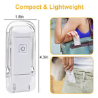 LED USB Rechargeable Book Light – Clip-On Eye Protection Reading Light