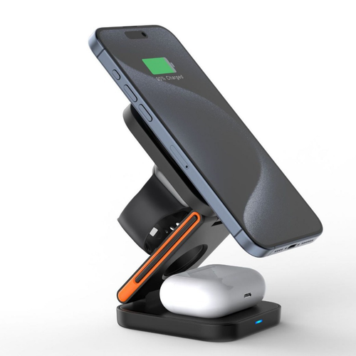 3-in-1 Folding Magnetic Wireless Charger