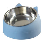 Elevated Stainless Steel Cat Bowl