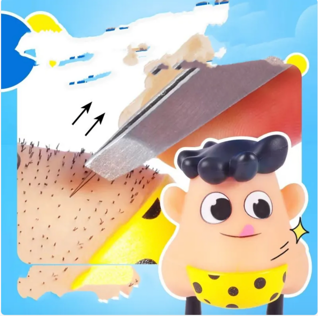 Novelty Hair Pulling Vent Toy
