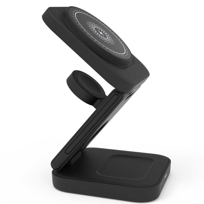 3-in-1 Magnetic Foldable Wireless Charger
