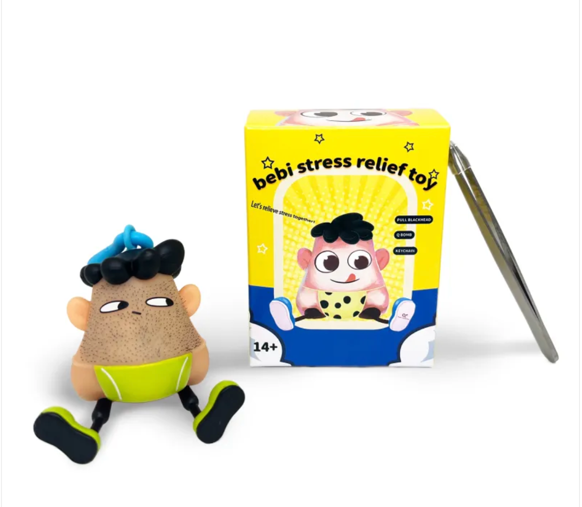 Novelty Hair Pulling Vent Toy