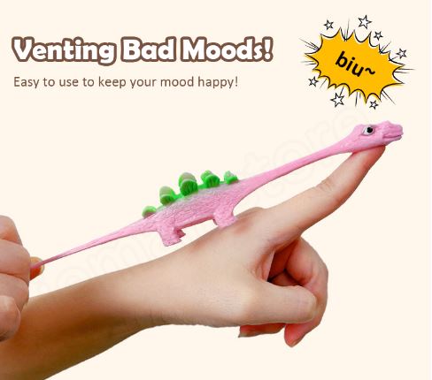 Dinosaur Slingshot Finger Toys for Kids