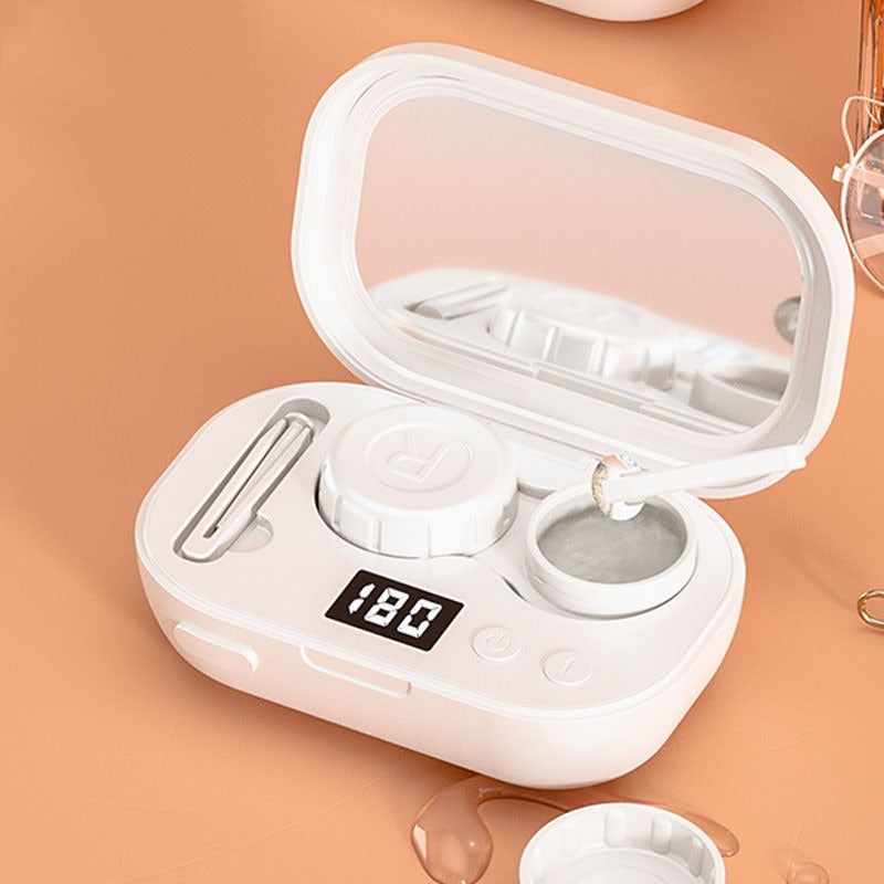 Smart Ultrasonic Contact Lens Cleaner