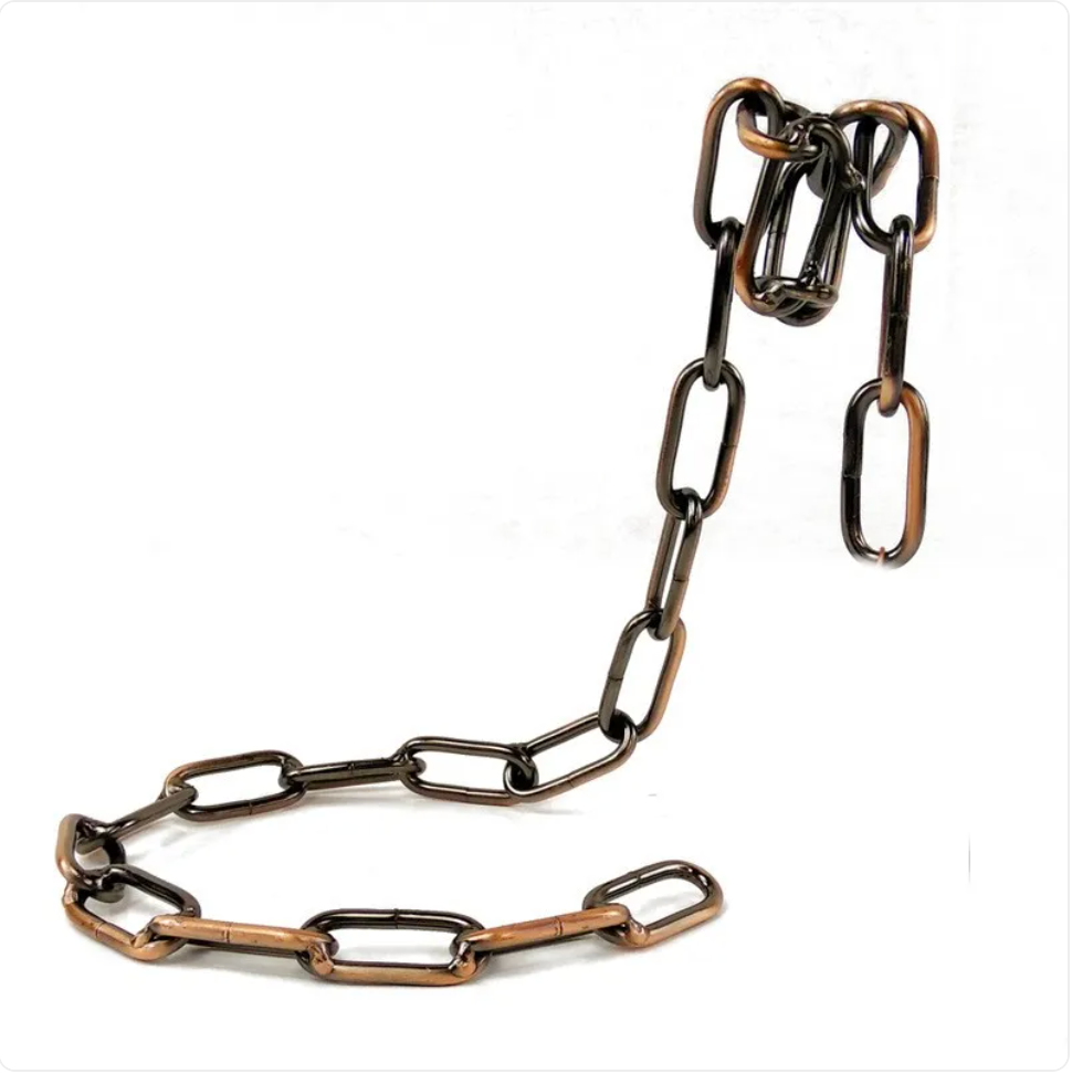 Floating Suspension Chain Wine Rack