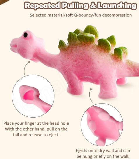 Dinosaur Slingshot Finger Toys for Kids