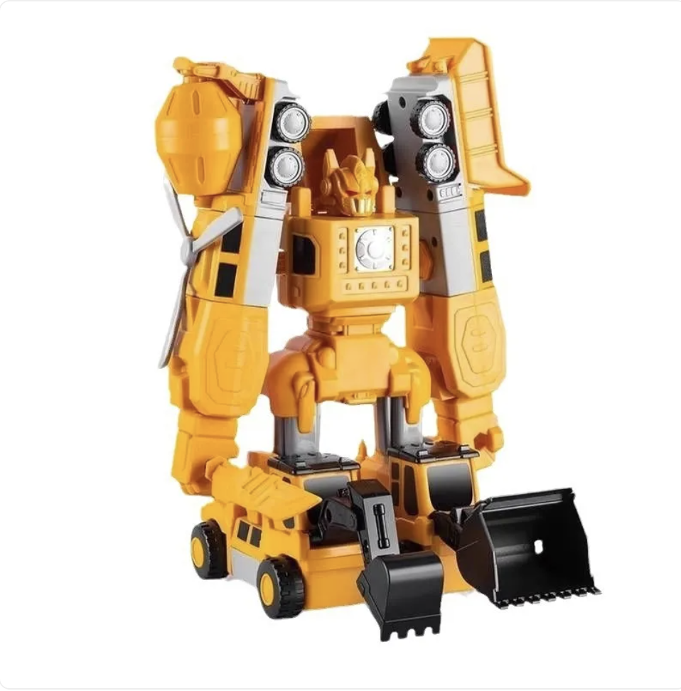 35pcs Magnetic Engineering Car Building Blocks Set