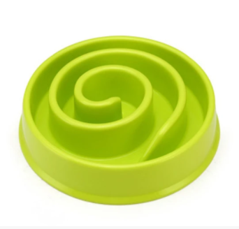 Slow Feeder Bowl for Cats and Dogs - Puzzle Design