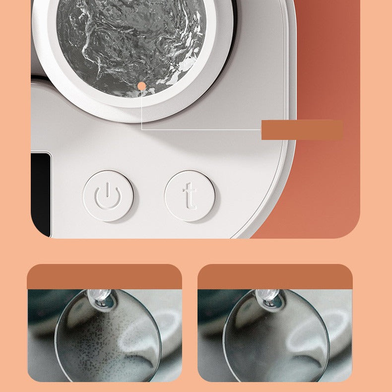 Smart Ultrasonic Contact Lens Cleaner