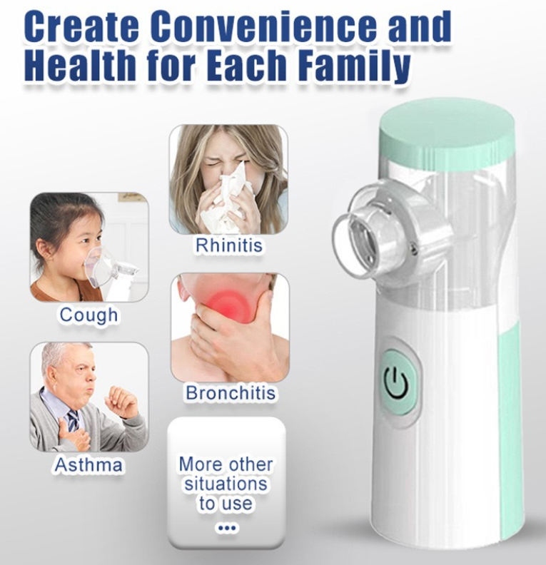 Portable Handheld Mesh Nebulizer