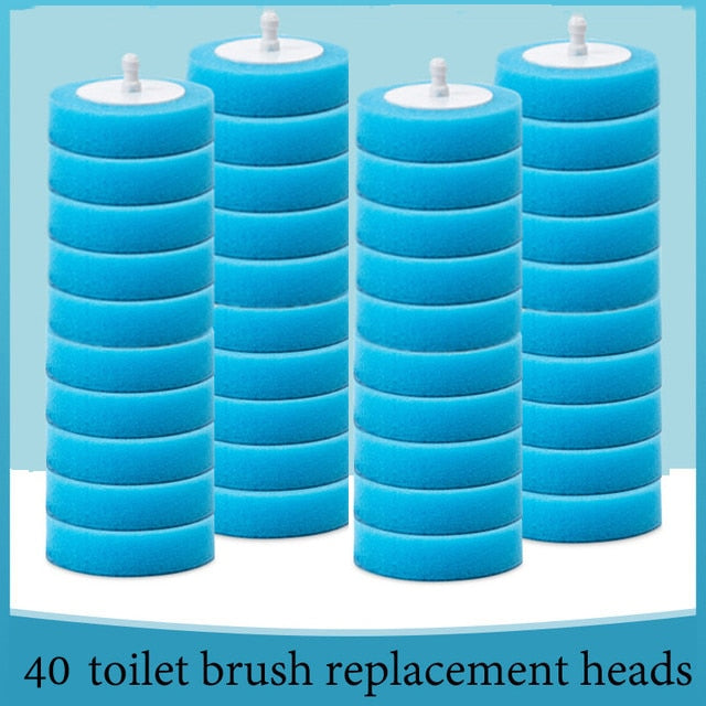 Disposable Toilet Cleaning Brush Set