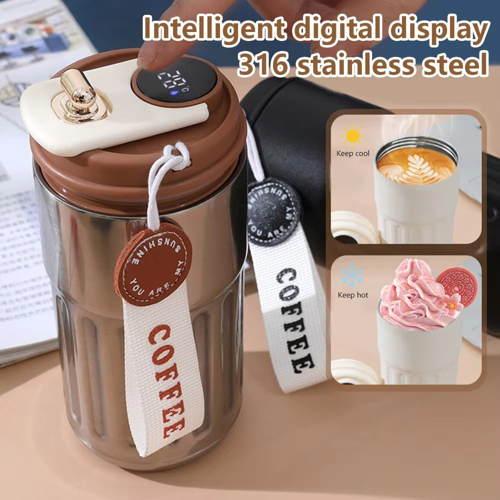 Smart Temperature Display Thermos Cup