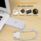 LED USB Rechargeable Book Light – Clip-On Eye Protection Reading Light