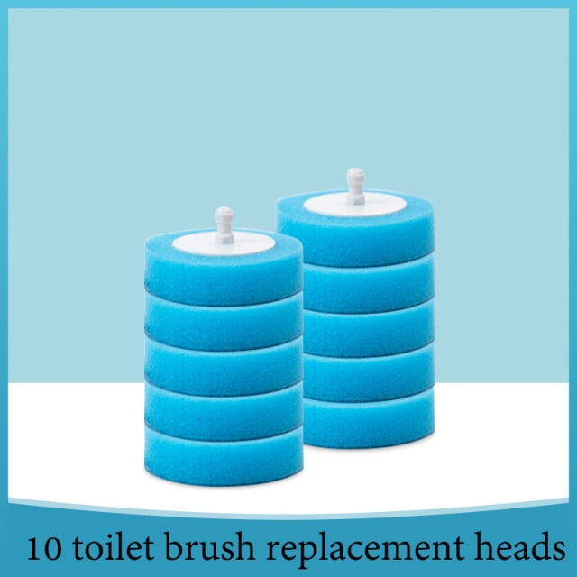 Disposable Toilet Cleaning Brush Set