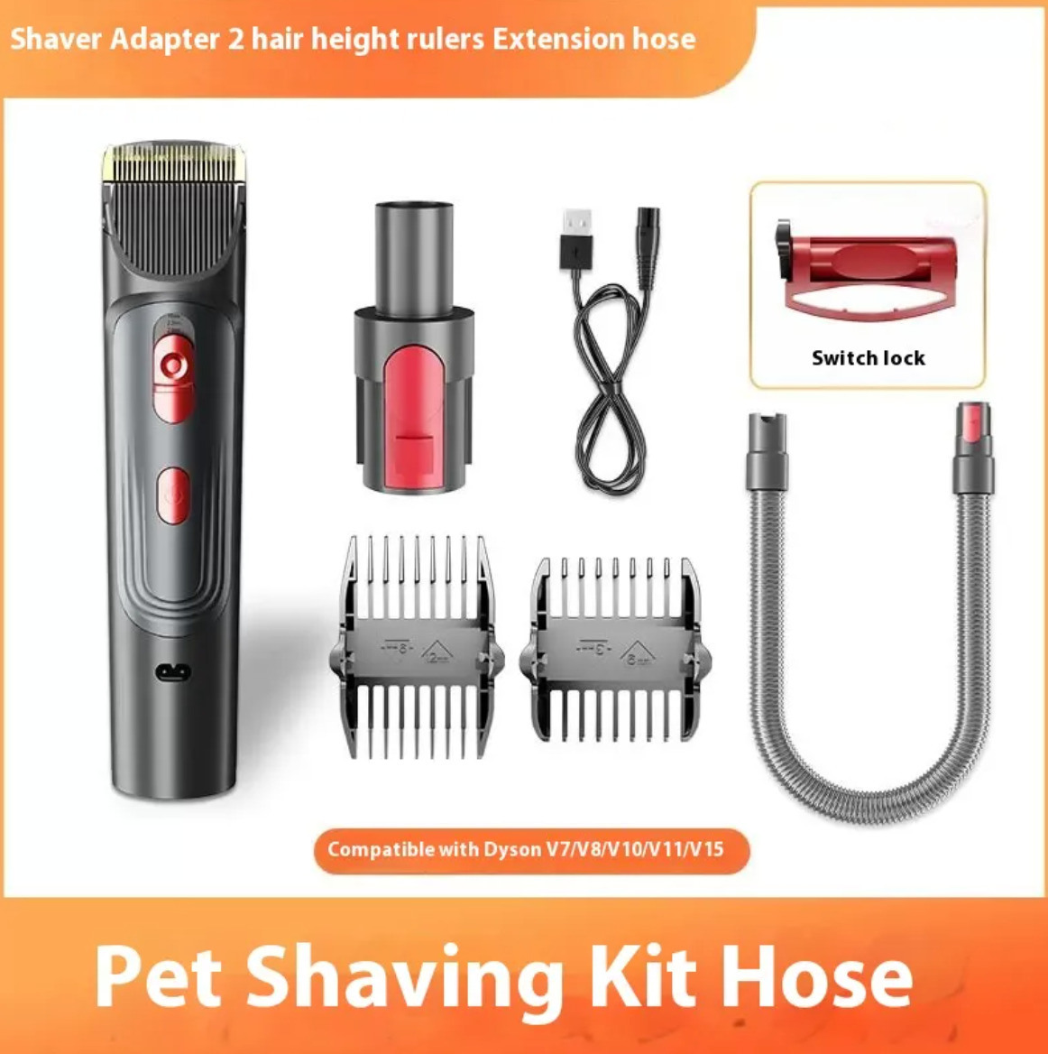 Professional Pet Grooming Kit with Vacuum