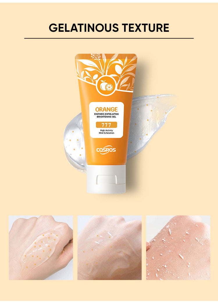 Orange Exfoliating Whitening Gel for Skin Care