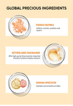 Orange Exfoliating Whitening Gel for Skin Care