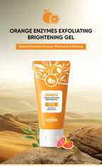 Orange Exfoliating Whitening Gel for Skin Care