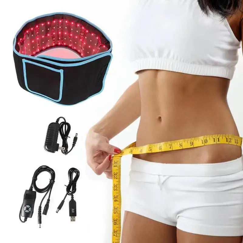 Long Wave Red Light Therapy Heating Waist Belt