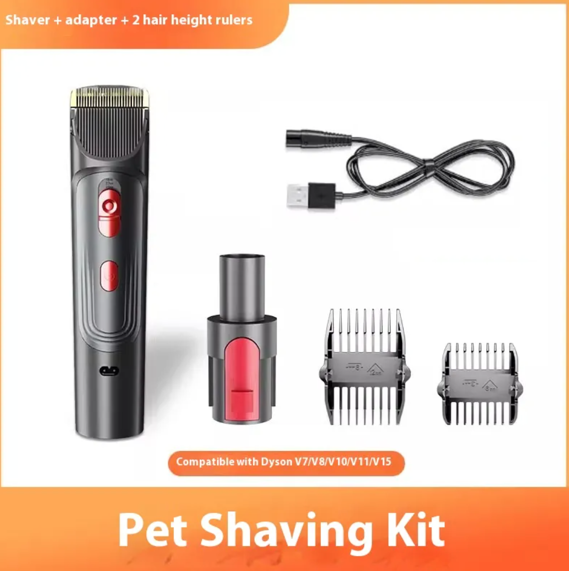 Professional Pet Grooming Kit with Vacuum