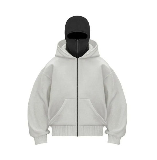 DualCozy Double Hood Fleece Hoodie
