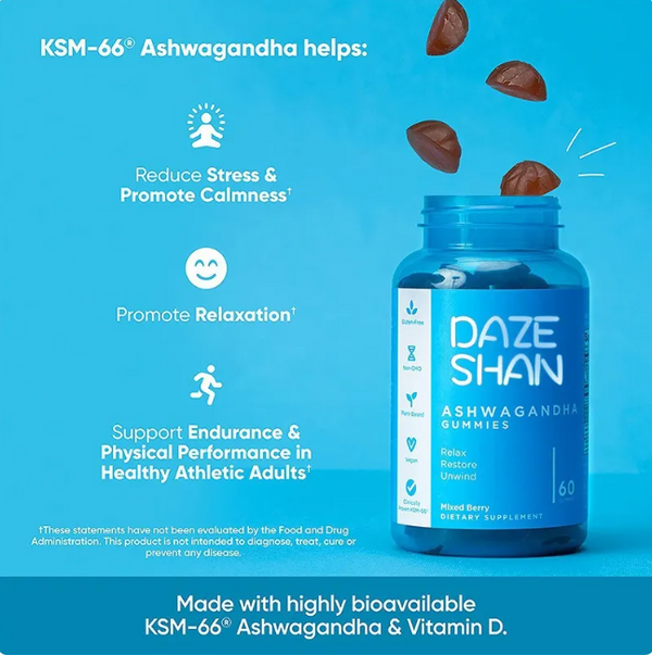 Calm Boost Ashwagandha Gummies (60 Count)