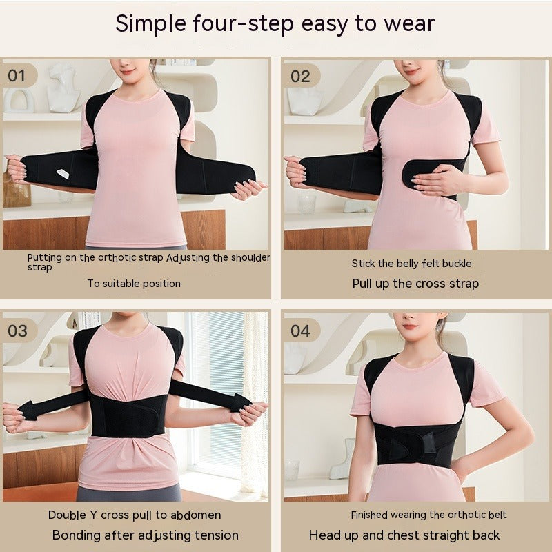 Anti-Slouching Back Posture Brace