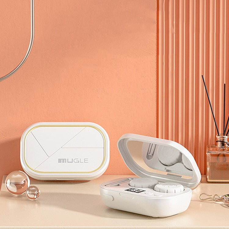 Smart Ultrasonic Contact Lens Cleaner