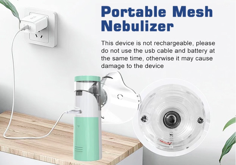 Portable Handheld Mesh Nebulizer