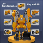 35pcs Magnetic Engineering Car Building Blocks Set