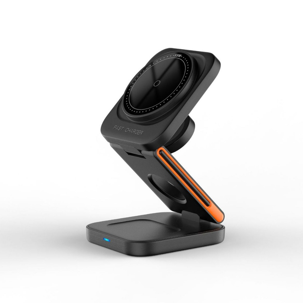 3-in-1 Folding Magnetic Wireless Charger