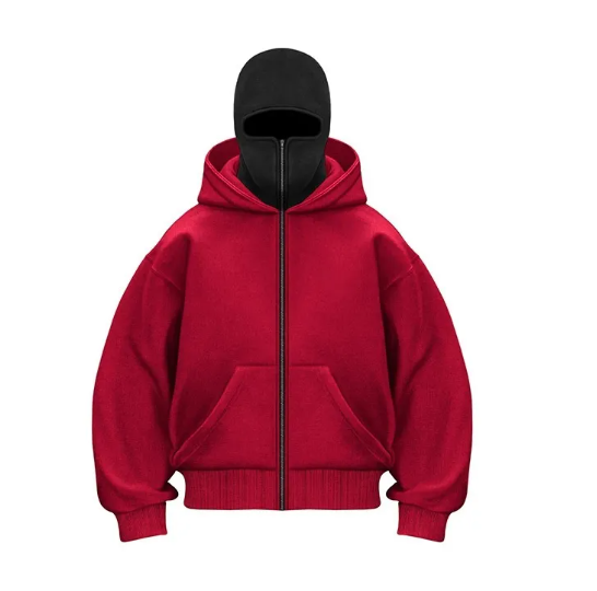 DualCozy Double Hood Fleece Hoodie
