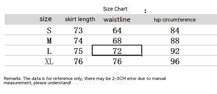 High Waist A-Line Corduroy Skirt for Women