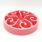 Slow Feeder Bowl for Cats and Dogs - Puzzle Design