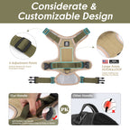 Reflective No Pull Dog Harness with Control Handle