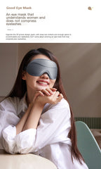 3D Natural Memory Foam Sleep Mask for Comfort