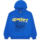 Spider Letter Print Heavyweight Hoodie