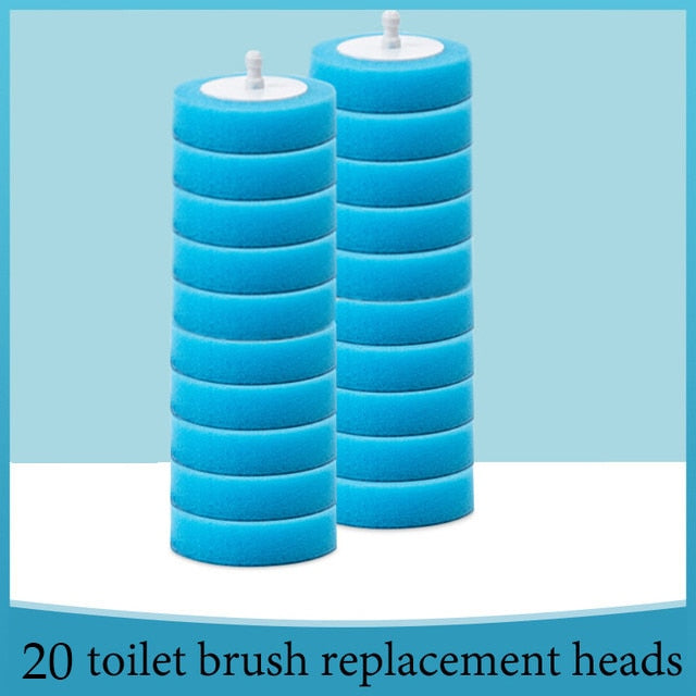 Disposable Toilet Cleaning Brush Set