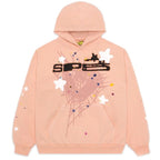 Spider Letter Print Heavyweight Hoodie